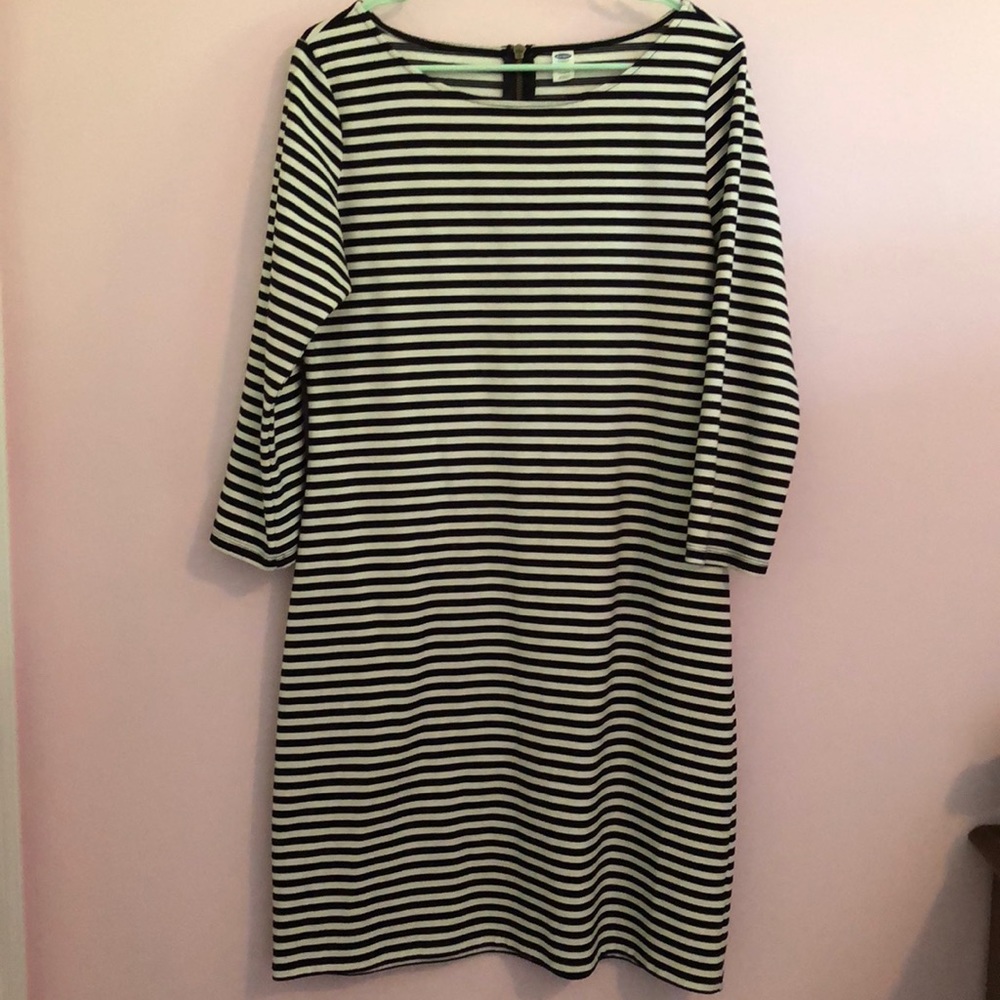 Striped Shift Dress